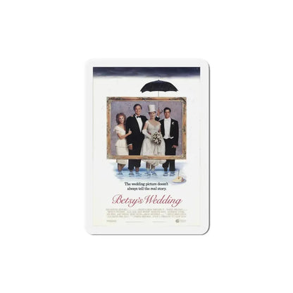 Betsys Wedding 1990 Movie Poster Refrigerator Magnet 6 Inch - The Sticker Space