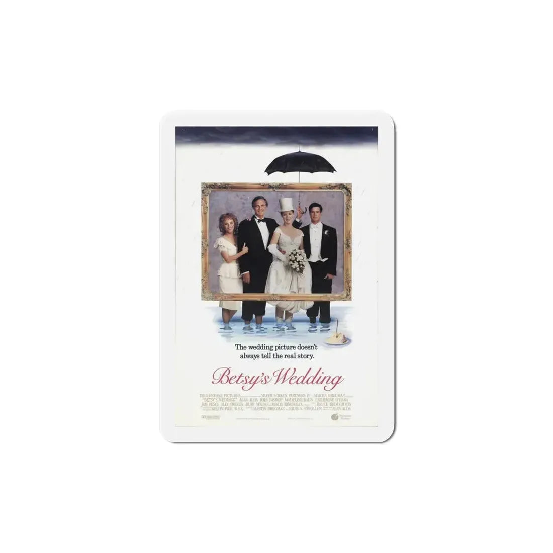Betsys Wedding 1990 Movie Poster Refrigerator Magnet - The Sticker Space