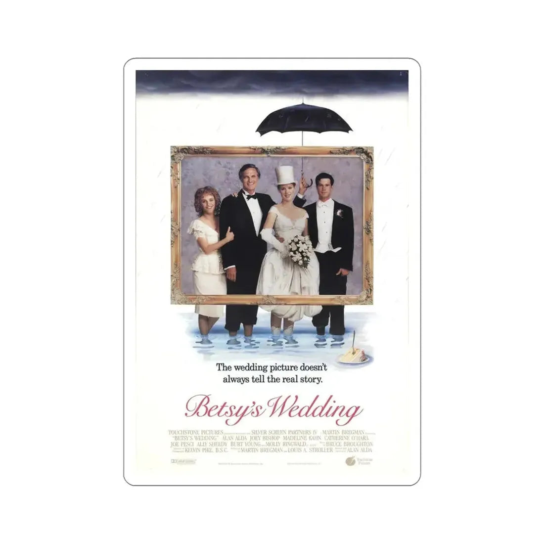 Betsys Wedding 1990 Movie Poster STICKER Vinyl Die-Cut Decal - The Sticker Space