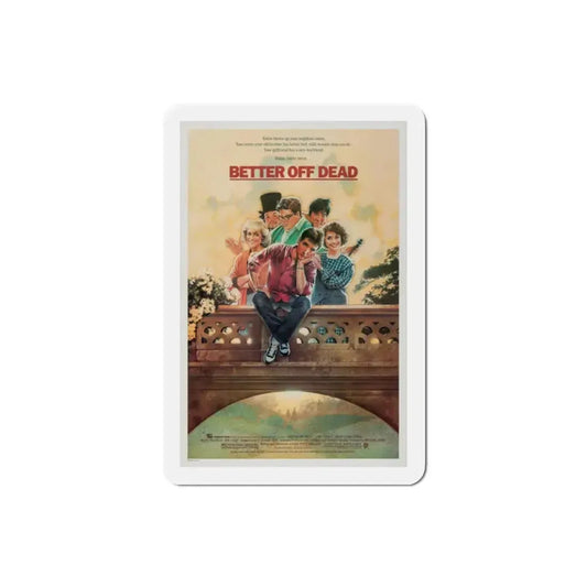 Better Off Dead 1985 Movie Poster Refrigerator Magnet 2 Inch - The Sticker Space