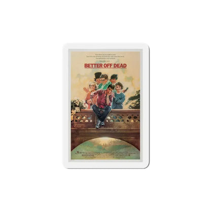 Better Off Dead 1985 Movie Poster Refrigerator Magnet 5 Inch - The Sticker Space