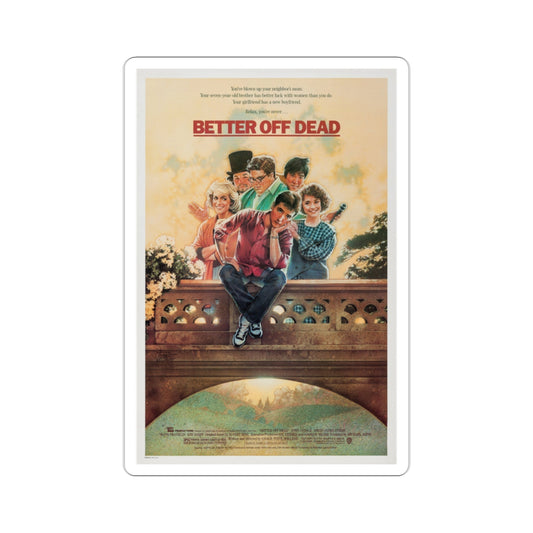 Better Off Dead 1985 Movie Poster STICKER Vinyl Die-Cut Decal-2 Inch-The Sticker Space