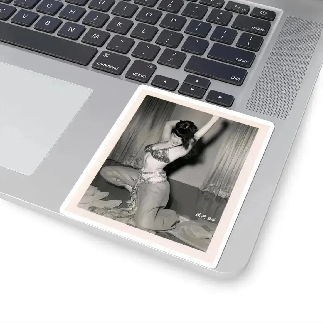 Bettie Page #01 (Vintage Female Icon) STICKER Vinyl Kiss-Cut Decal - The Sticker Space