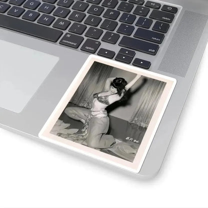 Bettie Page #01 (Vintage Female Icon) STICKER Vinyl Kiss-Cut Decal - The Sticker Space