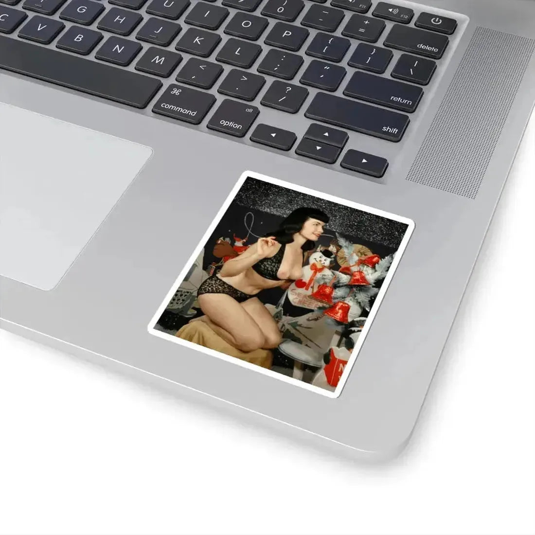 Bettie Page #100 (Vintage Female Icon) STICKER Vinyl Kiss-Cut Decal - The Sticker Space