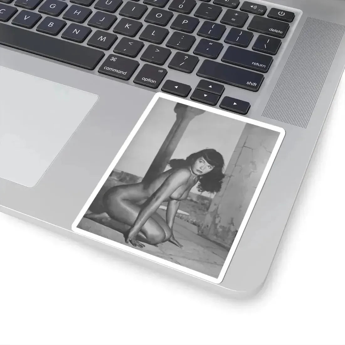 Bettie Page #1006 (Vintage Female Icon) STICKER Vinyl Kiss-Cut Decal - The Sticker Space