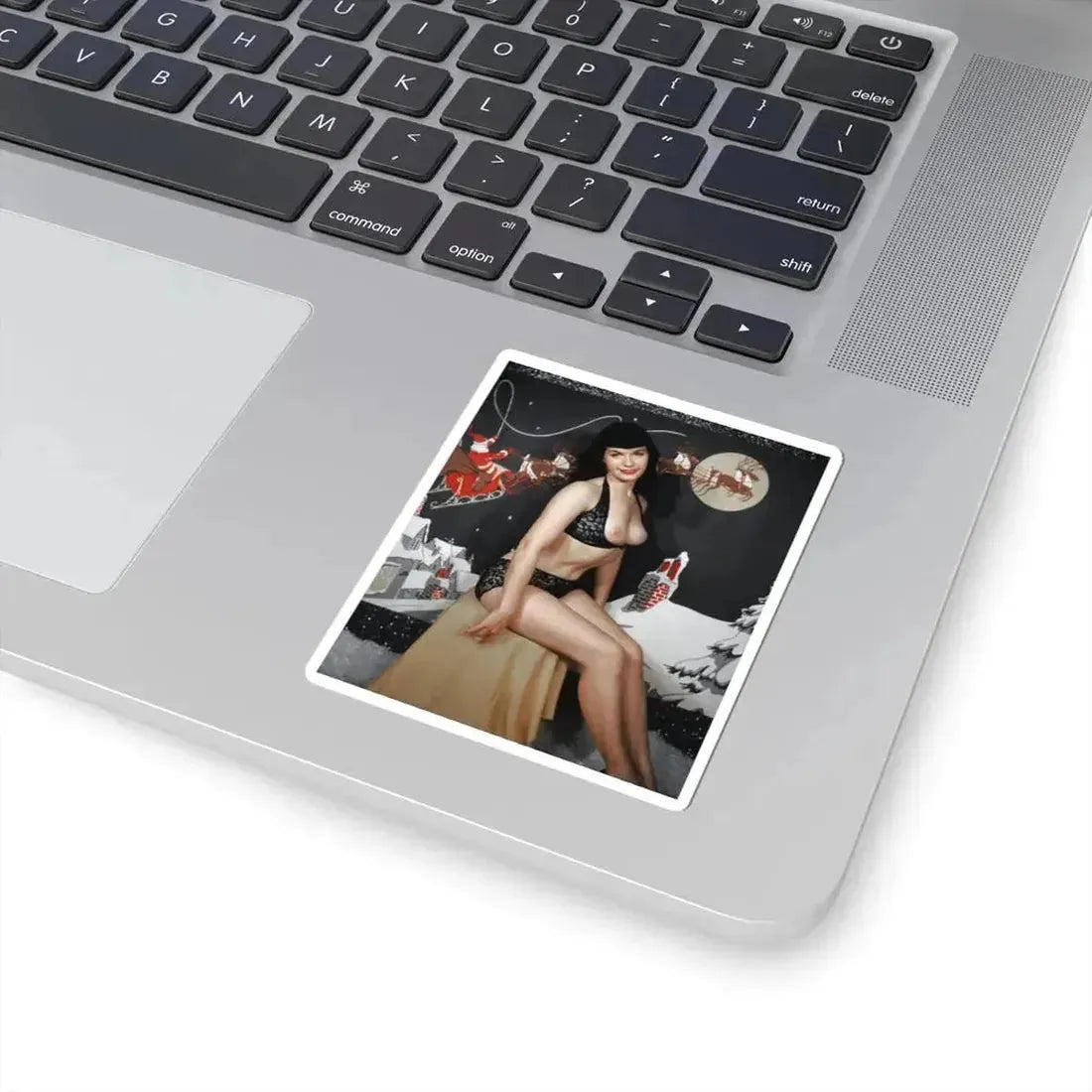 Bettie Page #101 (Vintage Female Icon) STICKER Vinyl Kiss-Cut Decal - The Sticker Space