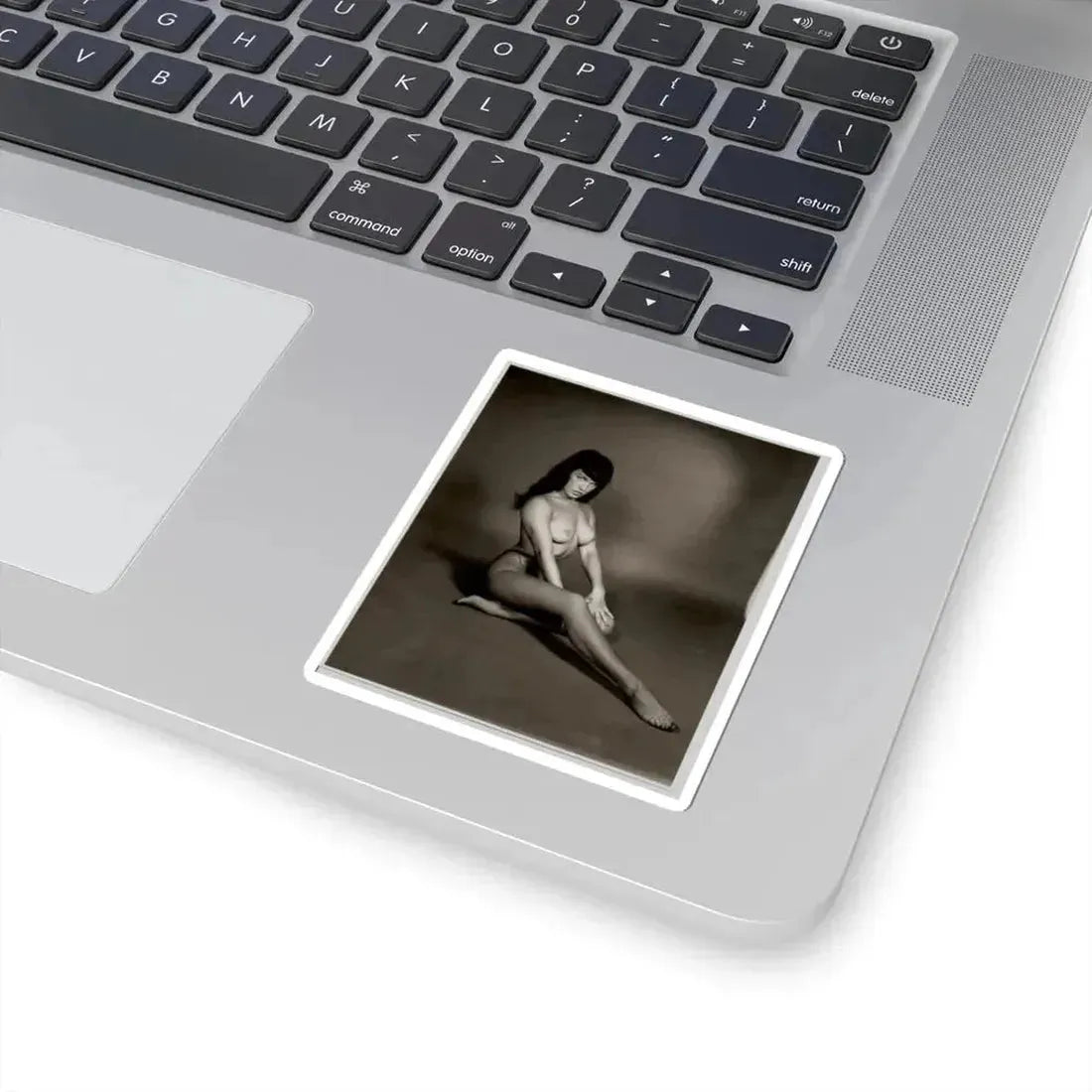Bettie Page #1011 (Vintage Female Icon) STICKER Vinyl Kiss-Cut Decal - The Sticker Space