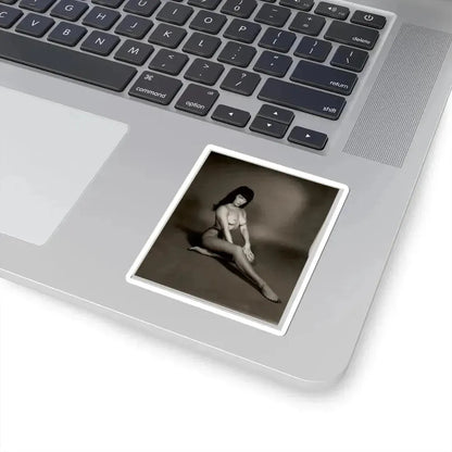 Bettie Page #1011 (Vintage Female Icon) STICKER Vinyl Kiss-Cut Decal - The Sticker Space