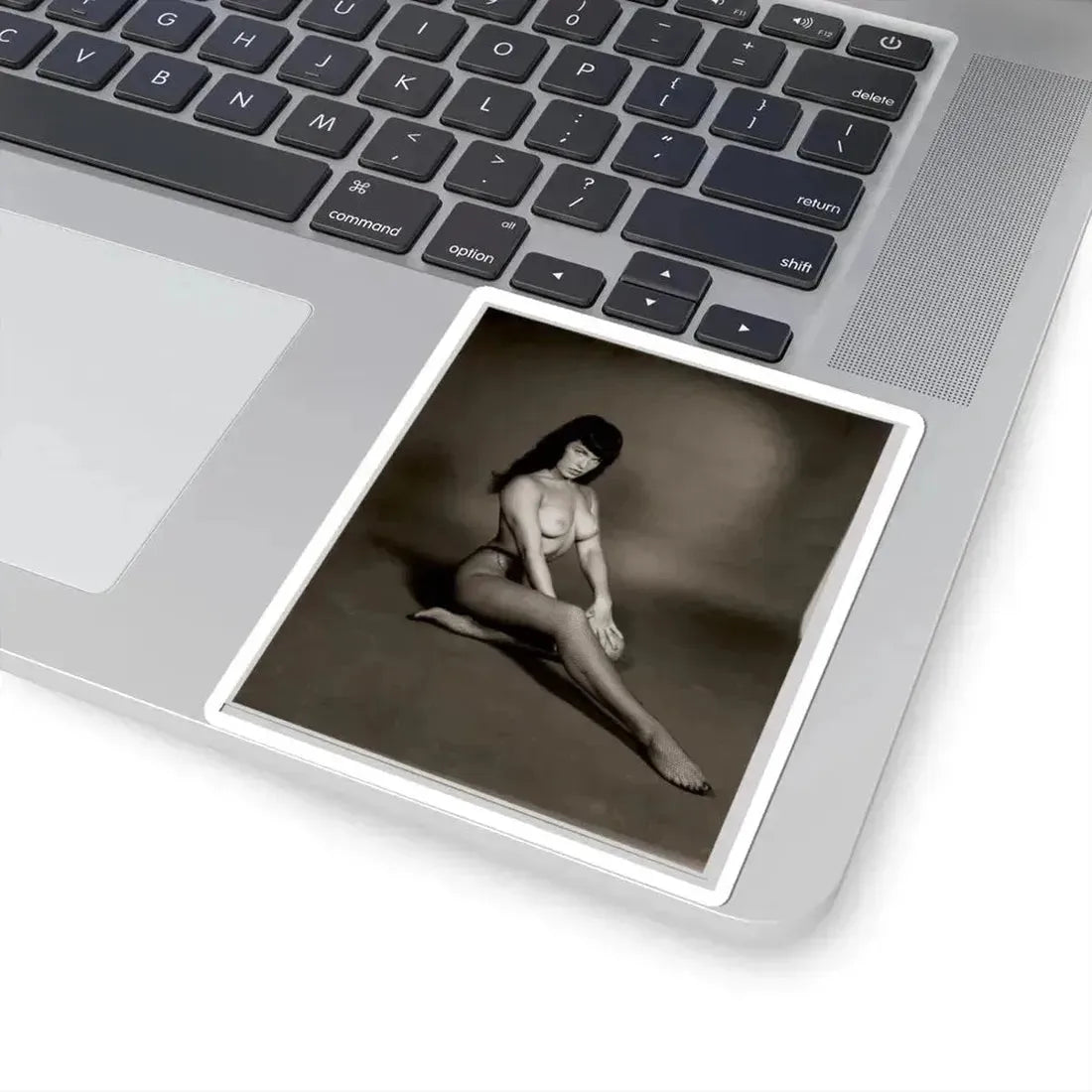 Bettie Page #1011 (Vintage Female Icon) STICKER Vinyl Kiss-Cut Decal - The Sticker Space