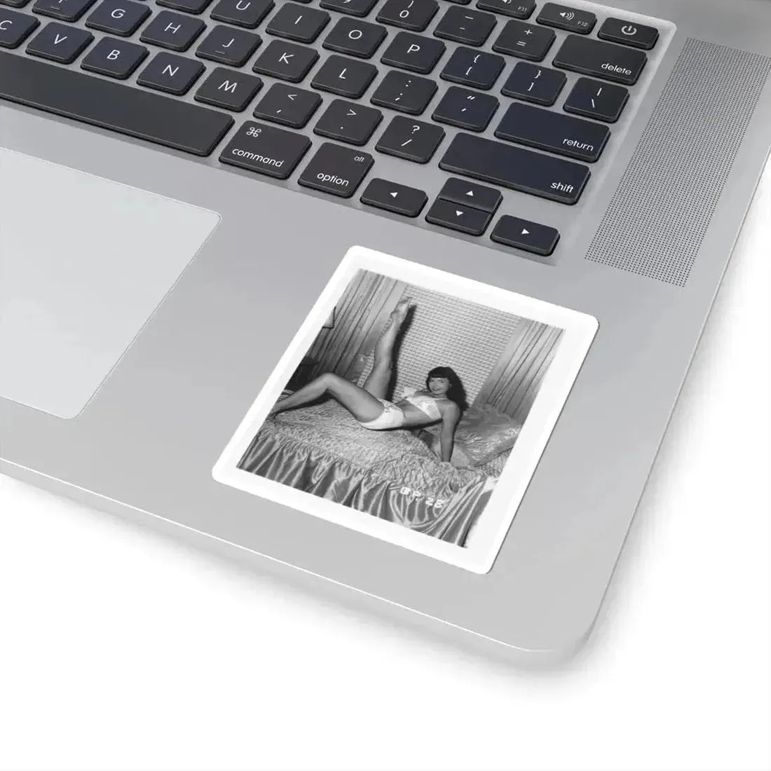 Bettie Page #102 (Vintage Female Icon) STICKER Vinyl Kiss-Cut Decal - The Sticker Space