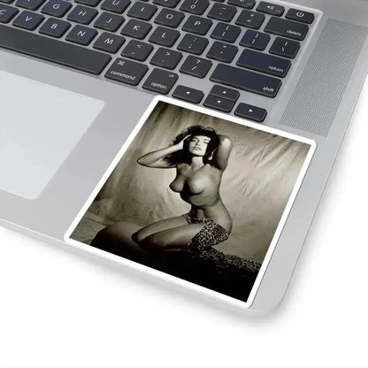Bettie Page #105 (Vintage Female Icon) STICKER Vinyl Kiss-Cut Decal - The Sticker Space