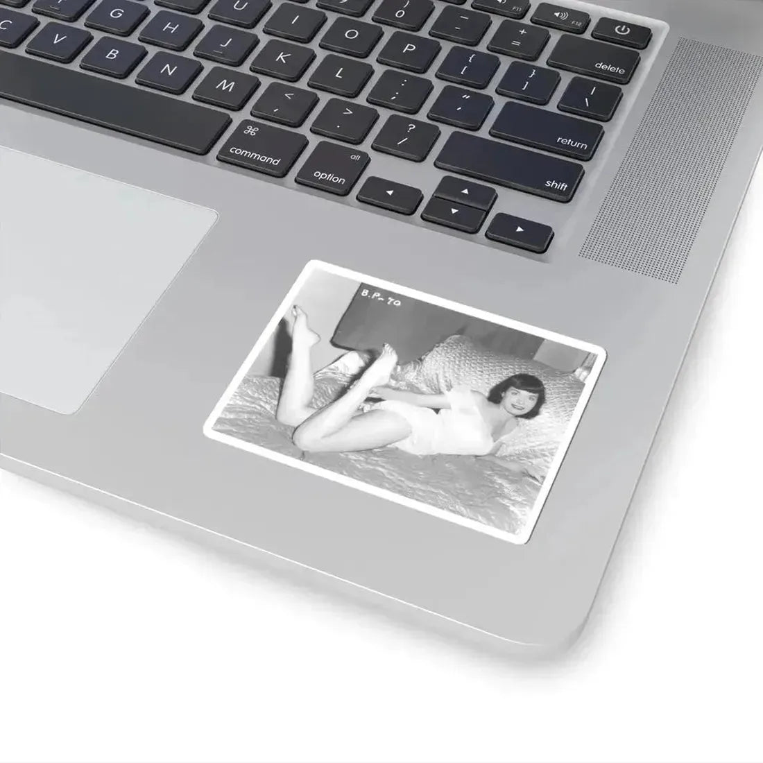 Bettie Page #108 (Vintage Female Icon) STICKER Vinyl Kiss-Cut Decal - The Sticker Space