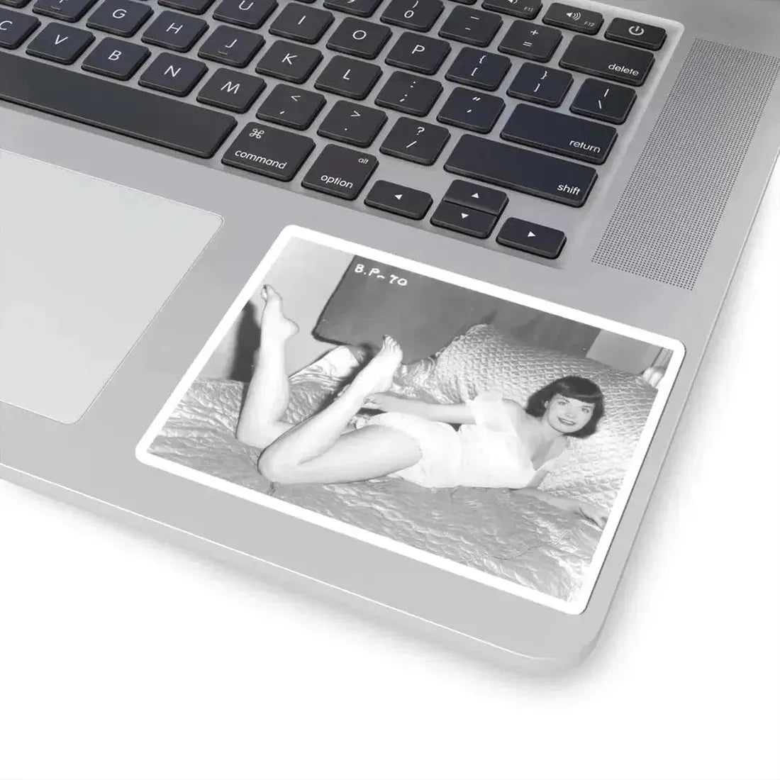 Bettie Page #108 (Vintage Female Icon) STICKER Vinyl Kiss-Cut Decal - The Sticker Space