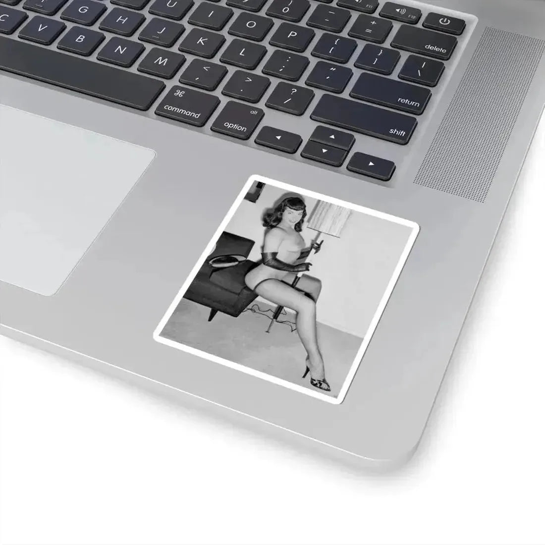 Bettie Page #109 (Vintage Female Icon) STICKER Vinyl Kiss-Cut Decal - The Sticker Space