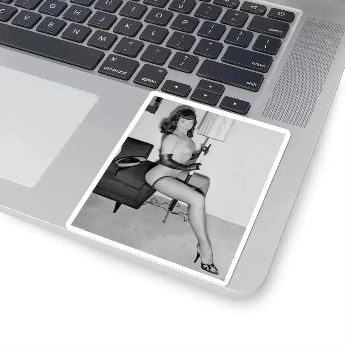Bettie Page #109 (Vintage Female Icon) STICKER Vinyl Kiss-Cut Decal - The Sticker Space
