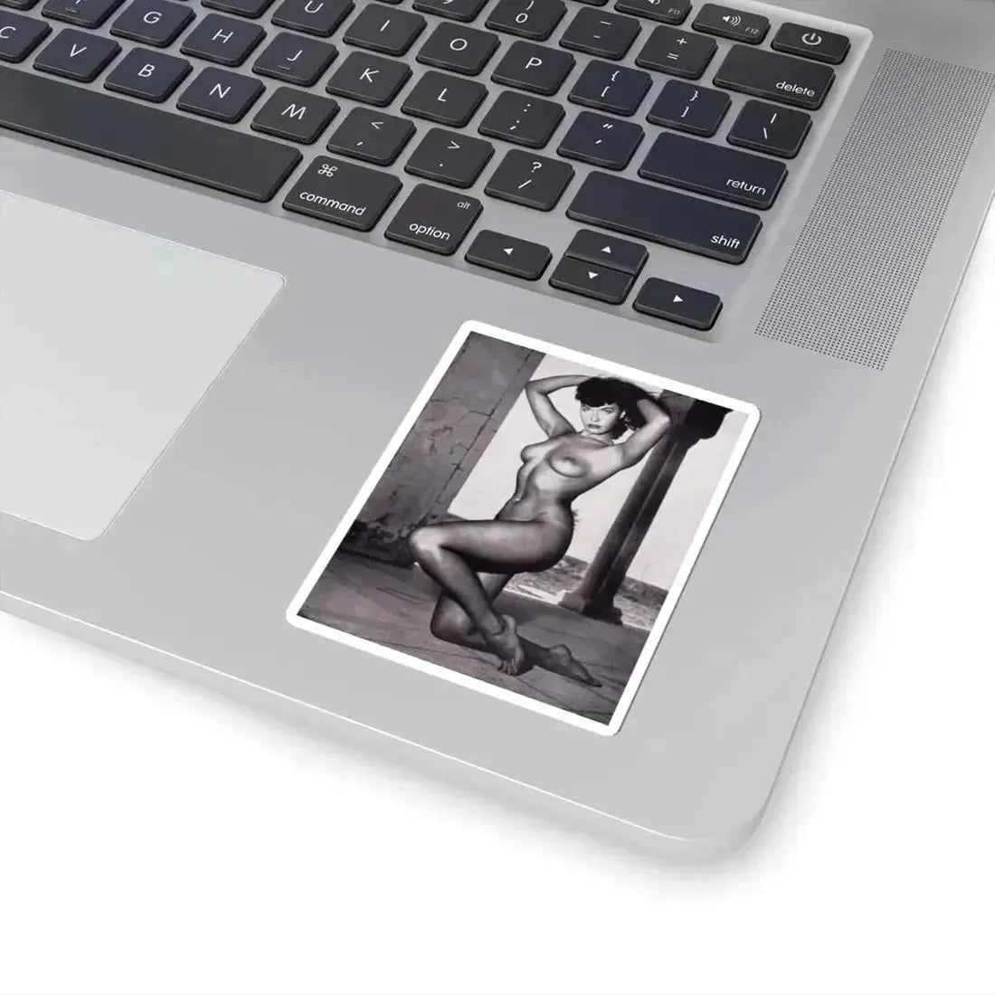 Bettie Page #111 (Vintage Female Icon) STICKER Vinyl Kiss-Cut Decal - The Sticker Space