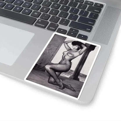 Bettie Page #111 (Vintage Female Icon) STICKER Vinyl Kiss-Cut Decal - The Sticker Space