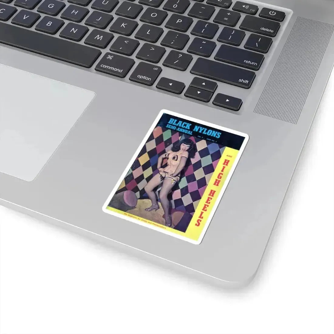 Bettie Page #112 (Vintage Female Icon) STICKER Vinyl Kiss-Cut Decal - The Sticker Space