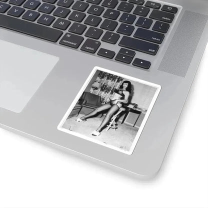 Bettie Page #114 (Vintage Female Icon) STICKER Vinyl Kiss-Cut Decal - The Sticker Space
