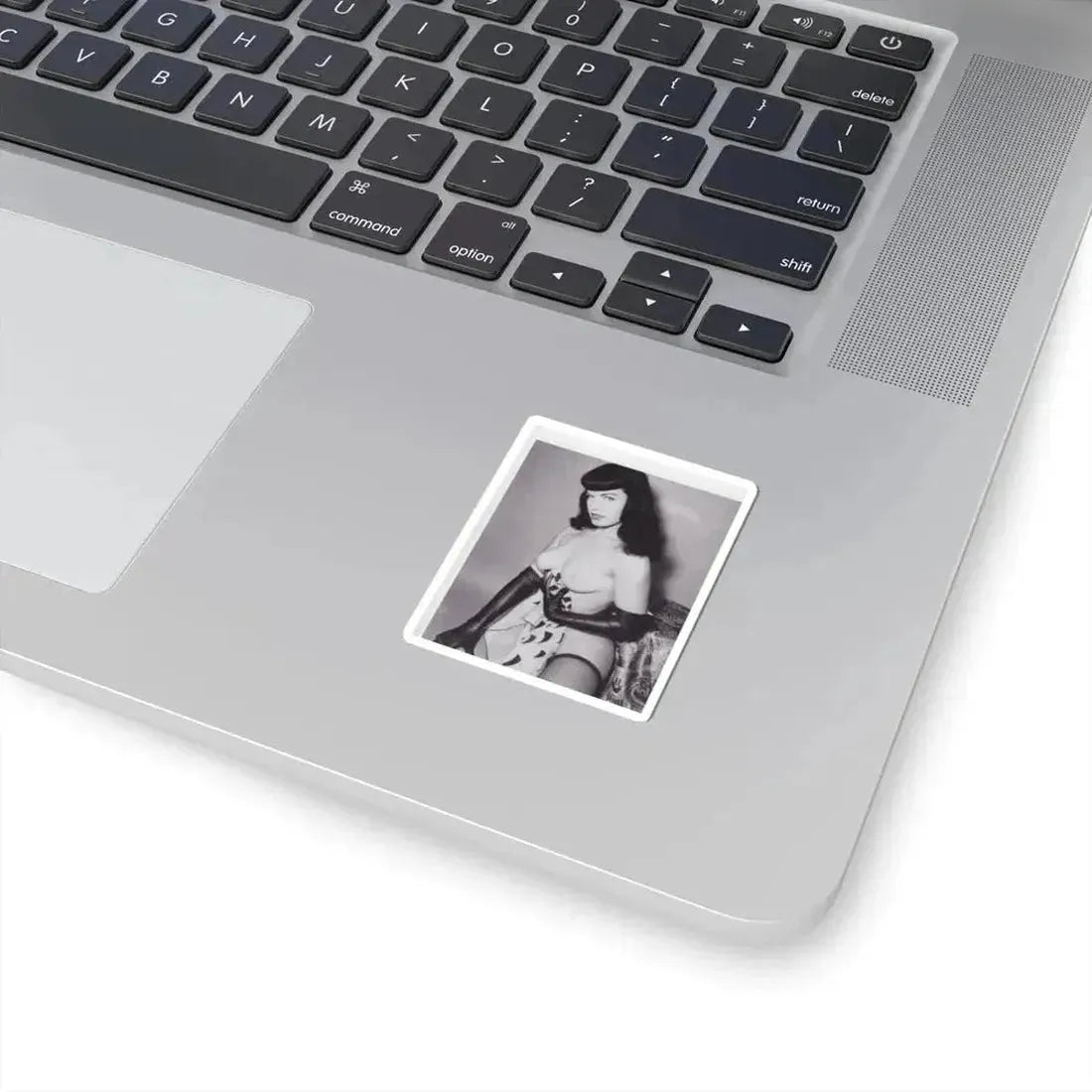 Bettie Page #147 (Vintage Female Icon) STICKER Vinyl Kiss-Cut Decal - The Sticker Space