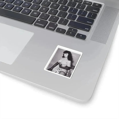 Bettie Page #147 (Vintage Female Icon) STICKER Vinyl Kiss-Cut Decal - The Sticker Space