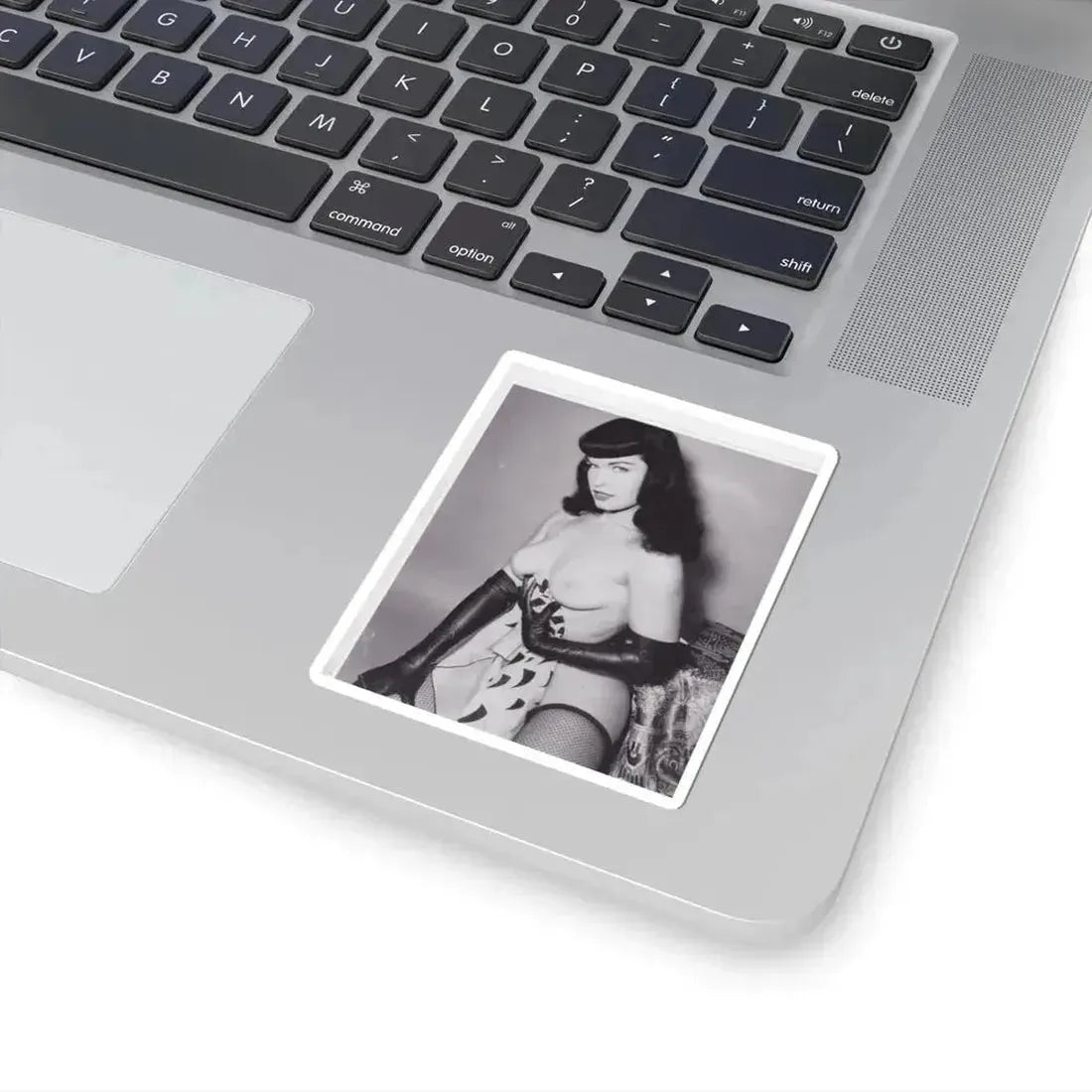 Bettie Page #147 (Vintage Female Icon) STICKER Vinyl Kiss-Cut Decal - The Sticker Space