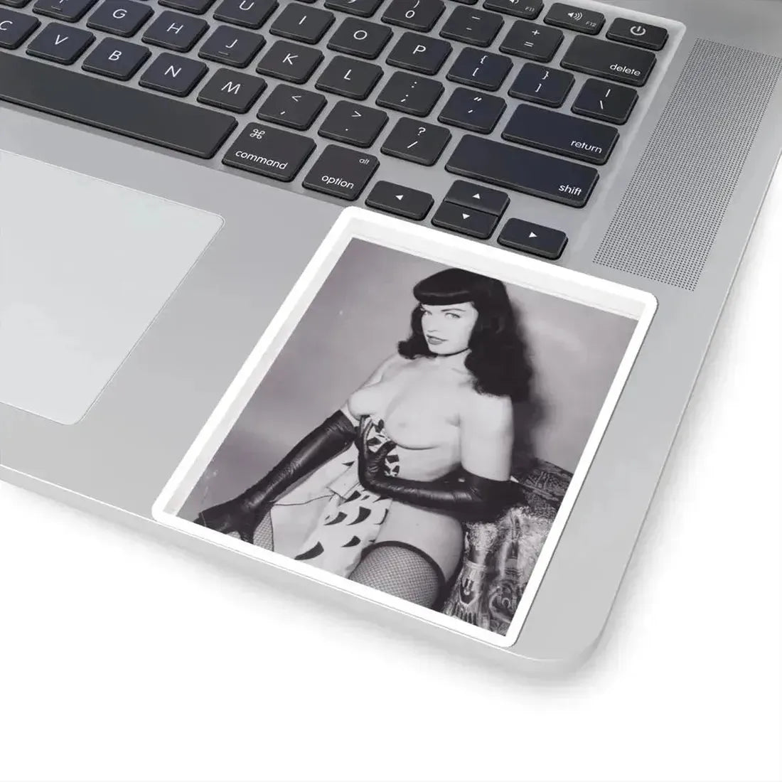 Bettie Page #147 (Vintage Female Icon) STICKER Vinyl Kiss-Cut Decal - The Sticker Space