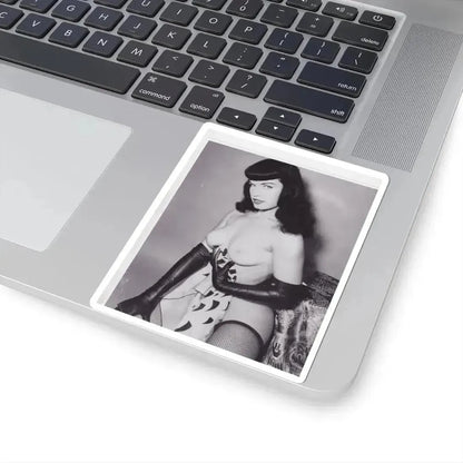 Bettie Page #147 (Vintage Female Icon) STICKER Vinyl Kiss-Cut Decal - The Sticker Space