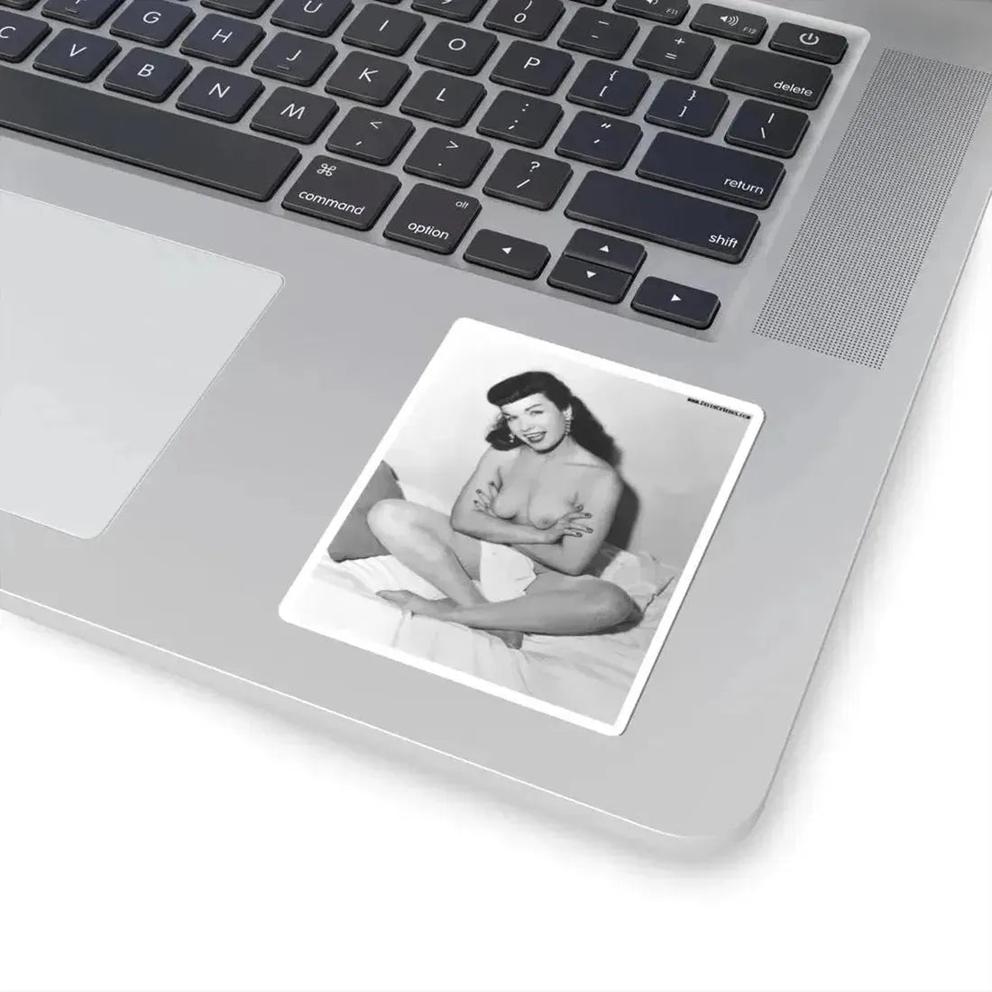 Bettie Page #151 (Vintage Female Icon) STICKER Vinyl Kiss-Cut Decal - The Sticker Space