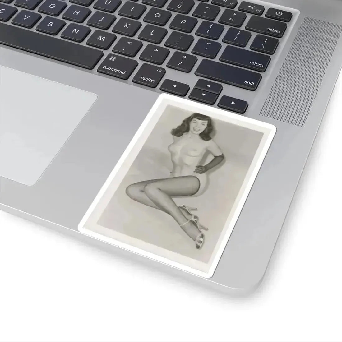 Bettie Page #168 (Vintage Female Icon) STICKER Vinyl Kiss-Cut Decal - The Sticker Space