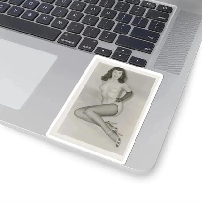 Bettie Page #168 (Vintage Female Icon) STICKER Vinyl Kiss-Cut Decal - The Sticker Space