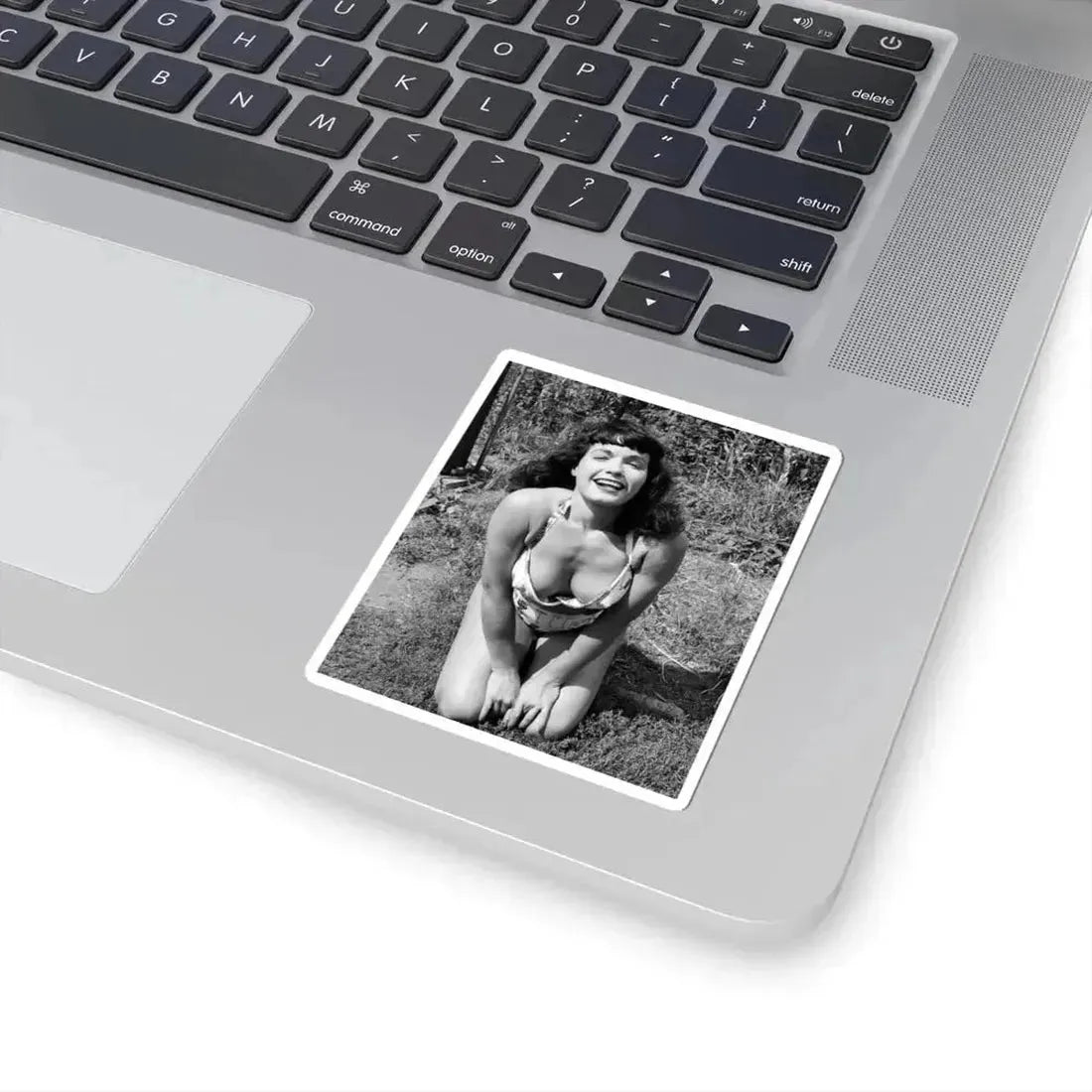 Bettie Page #171 (Vintage Female Icon) STICKER Vinyl Kiss-Cut Decal - The Sticker Space