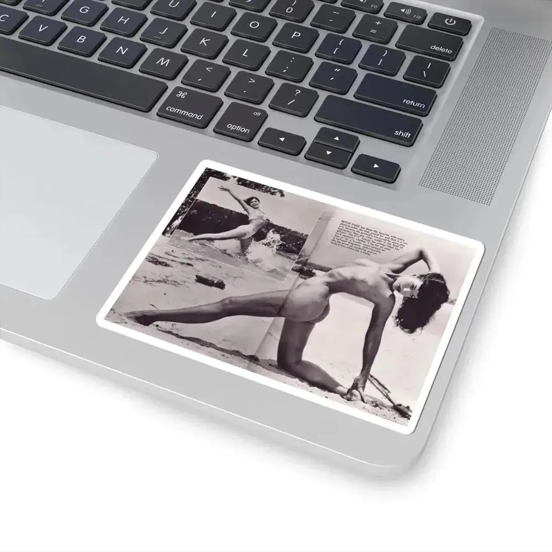 Bettie Page #172 (Vintage Female Icon) STICKER Vinyl Kiss-Cut Decal - The Sticker Space