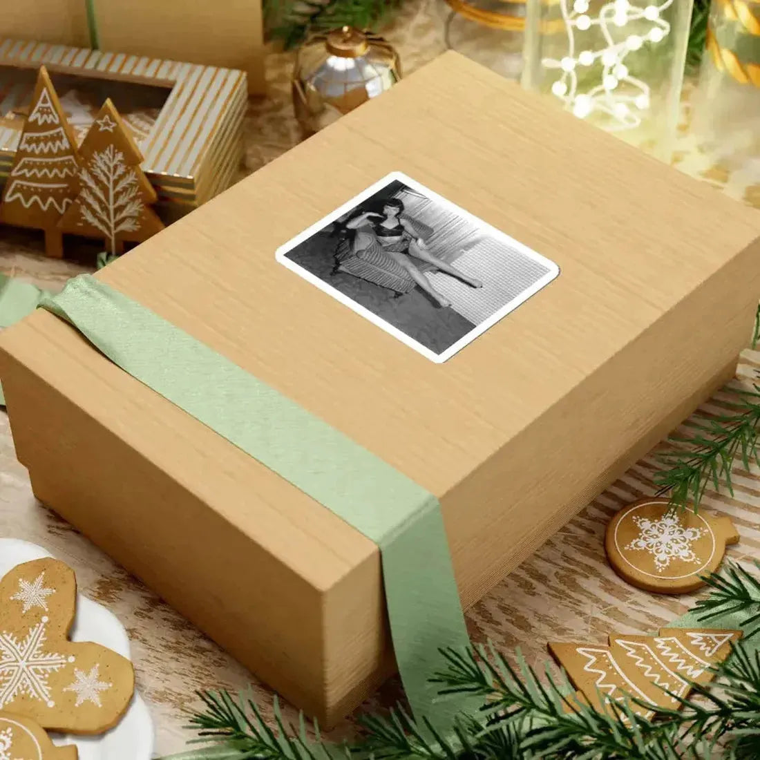 Bettie Page #183 (Vintage Female Icon) STICKER Vinyl Kiss-Cut Decal - The Sticker Space