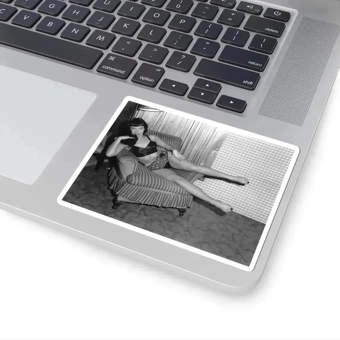 Bettie Page #183 (Vintage Female Icon) STICKER Vinyl Kiss-Cut Decal - The Sticker Space
