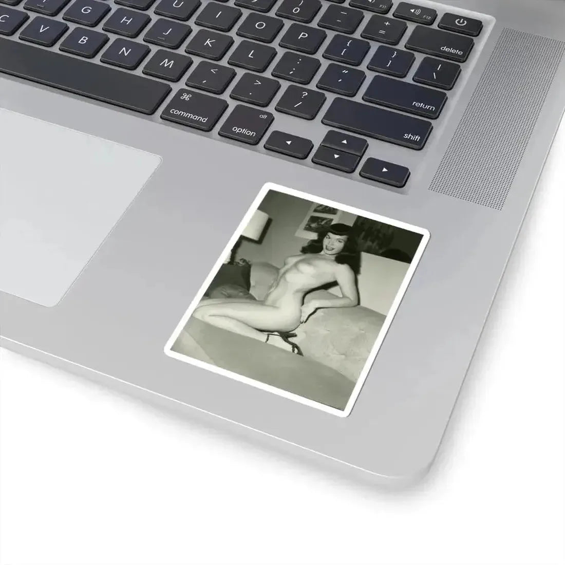 Bettie Page #206 (Vintage Female Icon) STICKER Vinyl Kiss-Cut Decal - The Sticker Space