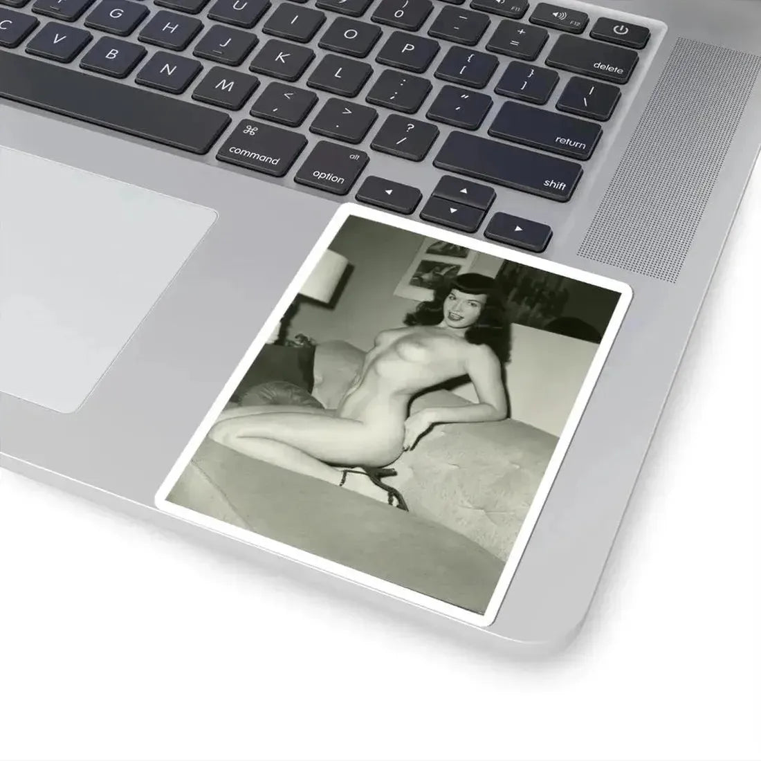 Bettie Page #206 (Vintage Female Icon) STICKER Vinyl Kiss-Cut Decal - The Sticker Space