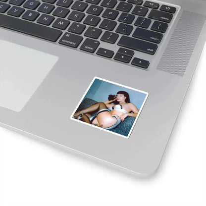 Bettie Page #209 (Vintage Female Icon) STICKER Vinyl Kiss-Cut Decal - The Sticker Space