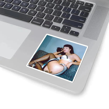Bettie Page #209 (Vintage Female Icon) STICKER Vinyl Kiss-Cut Decal - The Sticker Space