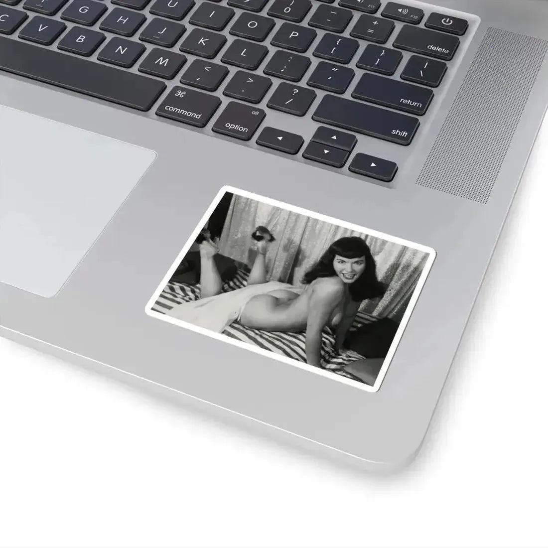 Bettie Page #212 (Vintage Female Icon) STICKER Vinyl Kiss-Cut Decal - The Sticker Space