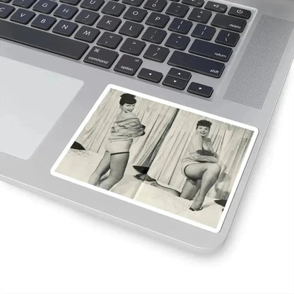 Bettie Page #242 (Vintage Female Icon) STICKER Vinyl Kiss-Cut Decal - The Sticker Space