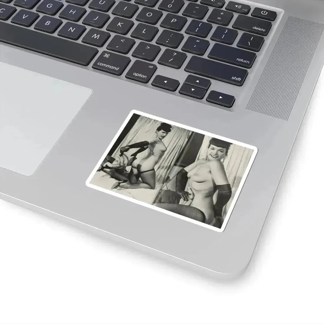 Bettie Page #243 (Vintage Female Icon) STICKER Vinyl Kiss-Cut Decal - The Sticker Space