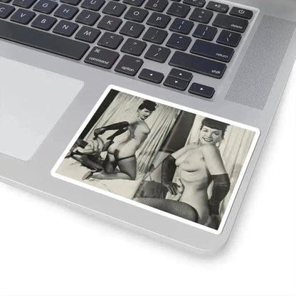 Bettie Page #243 (Vintage Female Icon) STICKER Vinyl Kiss-Cut Decal - The Sticker Space