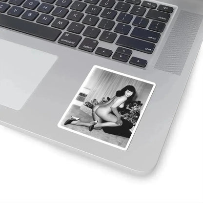 Bettie Page #247 (Vintage Female Icon) STICKER Vinyl Kiss-Cut Decal - The Sticker Space