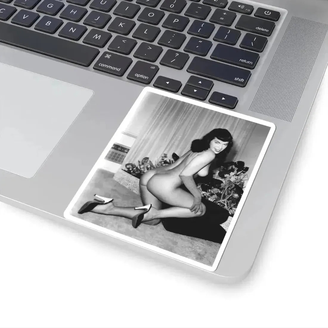 Bettie Page #247 (Vintage Female Icon) STICKER Vinyl Kiss-Cut Decal - The Sticker Space