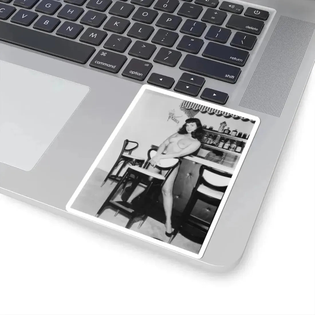 Bettie Page #41 (Vintage Female Icon) STICKER Vinyl Kiss-Cut Decal - The Sticker Space