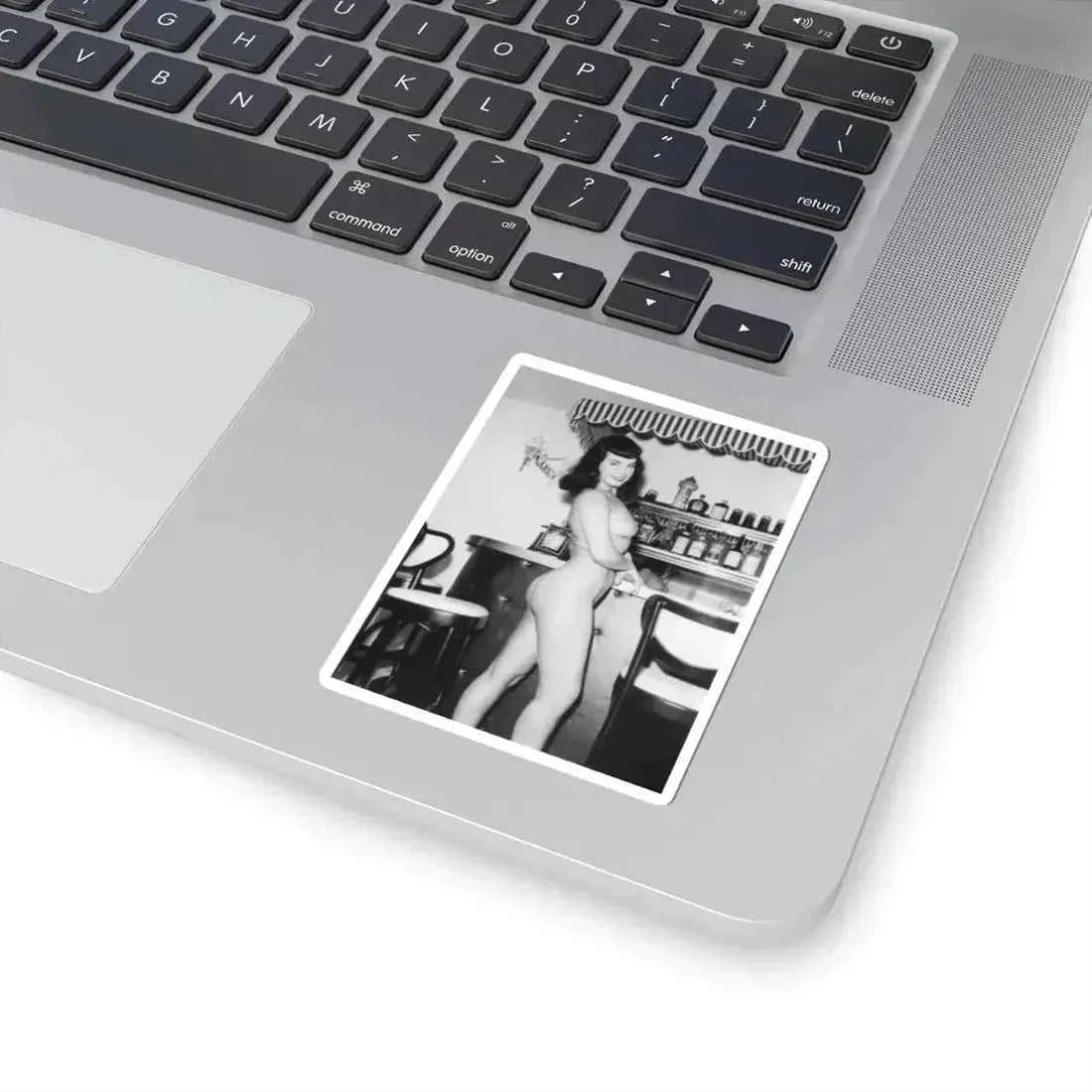Bettie Page #45 (Vintage Female Icon) STICKER Vinyl Kiss-Cut Decal - The Sticker Space