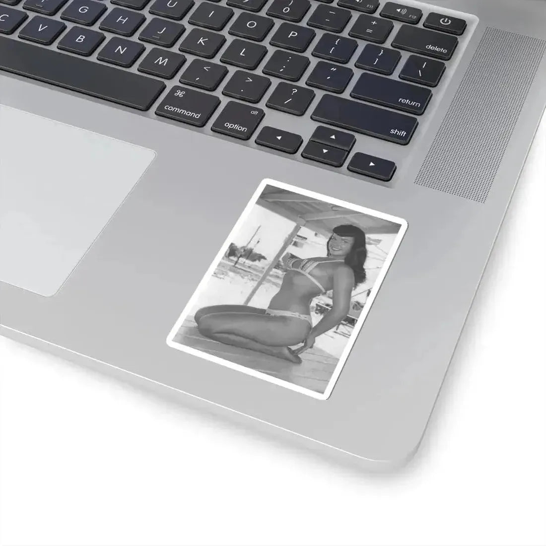 Bettie Page #454 (Vintage Female Icon) STICKER Vinyl Kiss-Cut Decal - The Sticker Space