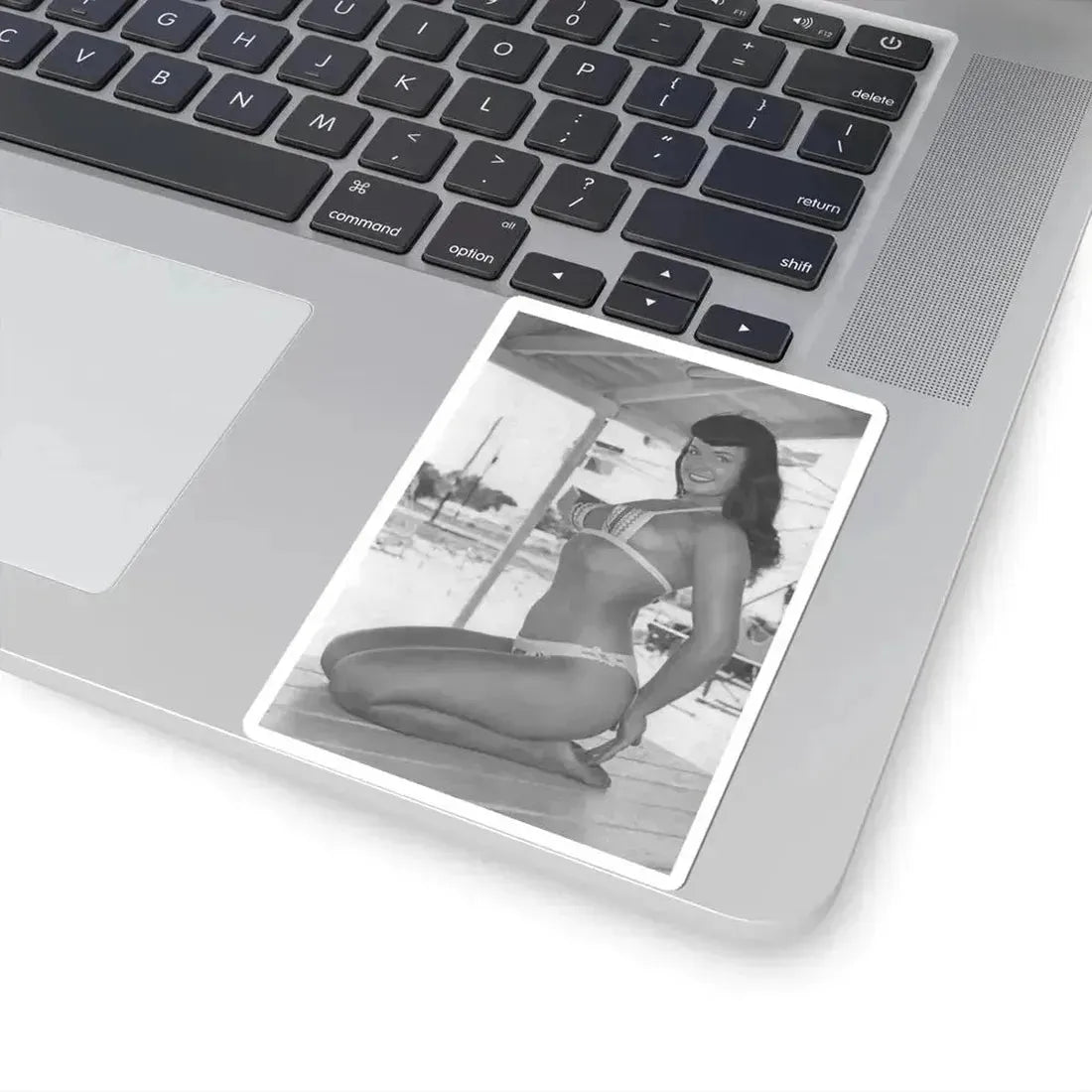 Bettie Page #454 (Vintage Female Icon) STICKER Vinyl Kiss-Cut Decal - The Sticker Space